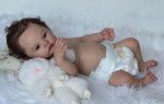 19-Inch Soft Silicone Reborn Baby Doll