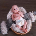 16.5'' Full Body Silicone Reborn Baby Doll