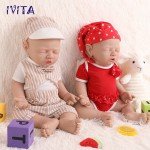 IVITA 17" Realistic Full Body Silicone Reborn Dolls