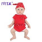 IVITA 19" Chubby Silicone Reborn Baby Doll