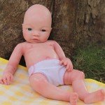 18'' Lifelike Girl Platinum Silicone Reborn Doll
