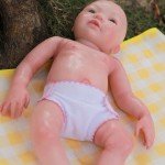 18'' Lifelike Girl Platinum Silicone Reborn Doll