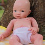 18'' Lifelike Girl Platinum Silicone Reborn Doll