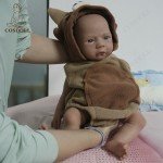 18.5" Soft Silicone Newborn Boy Reborn Doll