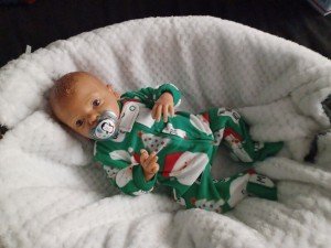 Biracial Reborn Doll 'Nathan' by Kinby