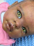 20-Inch Reborn Baby Girl Doll - African American