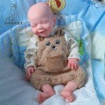 Platinum Silicone 18.5" Boy Reborn Baby Doll