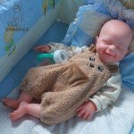Platinum Silicone 18.5" Boy Reborn Baby Doll
