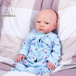 18.5" Adorable Silicone Reborn Baby Boy Doll