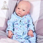 18.5" Adorable Silicone Reborn Baby Boy Doll