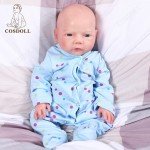 18.5" Adorable Silicone Reborn Baby Boy Doll
