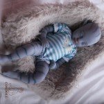 18.5" Avatar Reborn Baby Girl Doll - Platinum Silicone