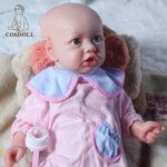22" Full Silicone Reborn Baby Doll with Drink-Wet