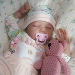 Kaydora 22-Inch Realistic Sleeping Baby Girl Doll