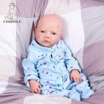 18.5" Adorable Silicone Reborn Baby Boy Doll