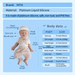 17" IVITA Realistic Sleeping Baby Doll