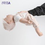 17" IVITA Realistic Sleeping Baby Doll
