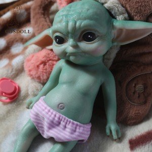 Handmade 13.5" YoYo Silicone Elf Reborn Doll