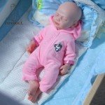 18.5" Drink-Wet Girl Reborn Baby Doll