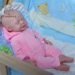 18.5" Drink-Wet Girl Reborn Baby Doll