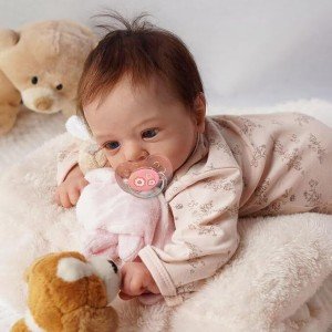 Soft Cloth Body 19-inch Reborn Baby Doll