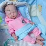 18.5" Drink-Wet Girl Reborn Baby Doll