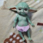 Handmade 13.5" YoYo Silicone Elf Reborn Doll