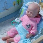18.5" Drink-Wet Girl Reborn Baby Doll