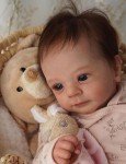 Soft Cloth Body 19-inch Reborn Baby Doll