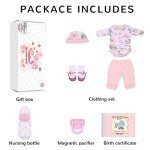 Kaydora 22-Inch Realistic Sleeping Baby Girl Doll