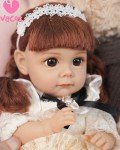 14" Realistic Reborn Newborn Girl Doll Gift