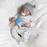 Realistic 18" Handmade Silicone Reborn Baby Doll