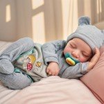 17-Inch Realistic Boy Reborn Baby Doll with Gift Box