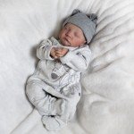 Realistic 18" Handmade Silicone Reborn Baby Doll