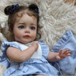 24" Lifelike Reborn Baby Doll Suesue for Kids