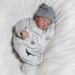 Realistic 18" Handmade Silicone Reborn Baby Doll