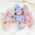 Adorable 20cm Mini Silicone Reborn Doll for Girls