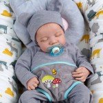 Levi 46CM Reborn Baby Doll with Realistic Details