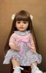 Realistic Full Silicone Reborn Baby Girl Doll