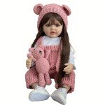 Lifelike Reborn Baby Doll with Silicone Body