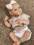 Bettie 18-Inch Reborn Girl Doll with Lifelike Hair