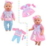 Cute Outfit for 17-Inch Reborn Dolls