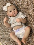 Bettie 18-Inch Reborn Girl Doll with Lifelike Hair