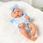 17" Lifelike Silicone Reborn Baby Doll for Girls