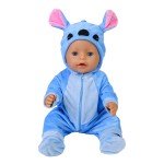 43cm Pajama Set with Hat for Reborn Dolls