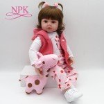Lifelike Reborn Toddler Doll - 47cm Soft Silicone