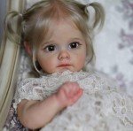 60CM Maggie Realistic Handmade Silicone Reborn Doll