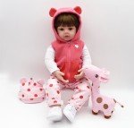 Lifelike Reborn Toddler Doll - 47cm Soft Silicone