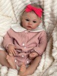 NPK 19-Inch Meadow Reborn Baby Doll with Veins