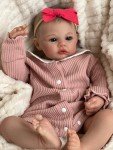 NPK 19-Inch Meadow Reborn Baby Doll with Veins